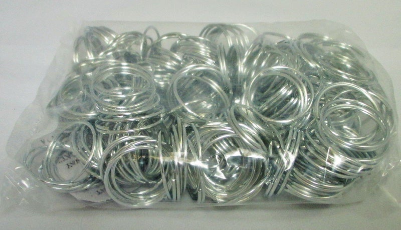 Versa-Tags Yellow - Genuine Versa-Tag Yellow Key Tags, Self-Protecting (250 Tags per Box with "Chrome" Plated Steel Rings) - Image 3